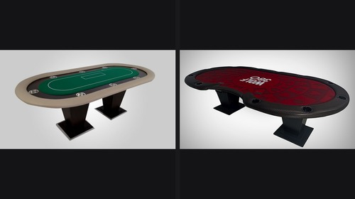 Tamanho ideal de mesa de poker: oficial BSOP/WSOP, 6/8/10 lugares